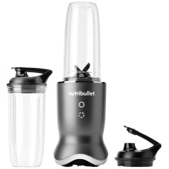 NutriBullet NB1206DGCC blender 0,9 L Bordplade blender 1200 W Sort, Transparent